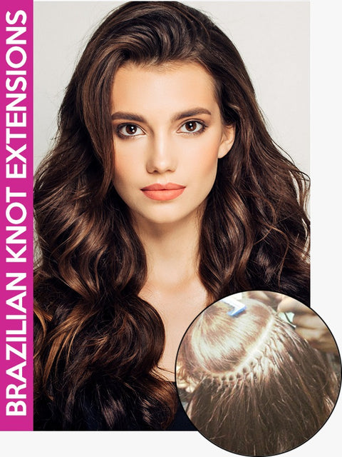 $500 Deposit Brazilian Knott Hair Extensions -Brazilian Knott Hair Extensions appointment with a $500 Non-Refundable deposit.
