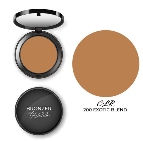 CLR Bronzer - Bold & Matte - Easy Blending - Forever Sun-Kissed Glow - Subtle and Bold Effect - All Day Wear - Highly Pigmented Bronzer