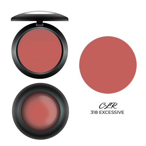 CLR Highly Pigmented Blush Palette, 100% Tried and Tested Makeup, Blush for Silky and Velvety Feel-CoCo La Rue Blush