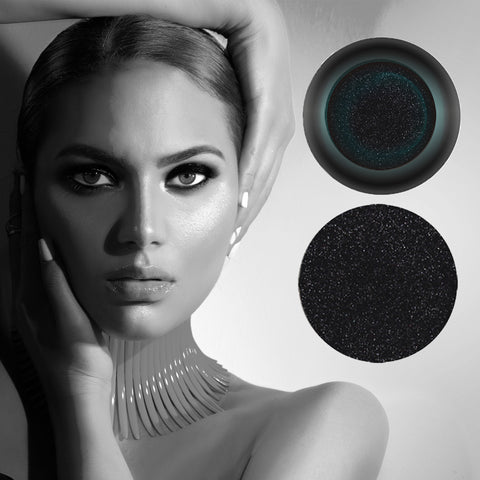 CLR Eye-Shadows Grays, Charcoals, Blacks, Wine, Purples,Turquoise, Blues and Greens-Blendable Radiant Eyeshadow-Highly Pigmented & Anti-Smudge