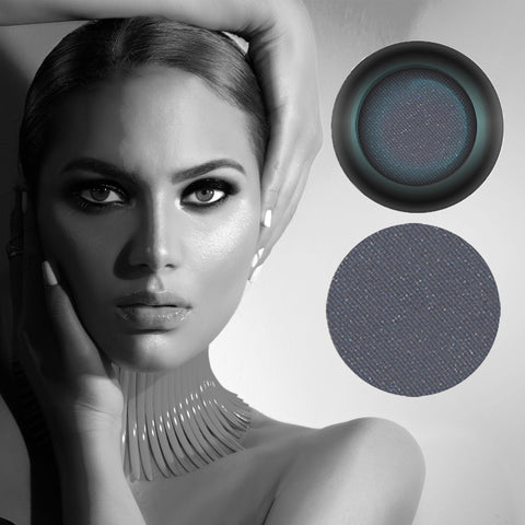 CLR Eye-Shadows Grays, Charcoals, Blacks, Wine, Purples,Turquoise, Blues and Greens-Blendable Radiant Eyeshadow-Highly Pigmented & Anti-Smudge