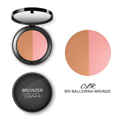 CLR Bronzer - Bold & Matte - Easy Blending - Forever Sun-Kissed Glow - Subtle and Bold Effect - All Day Wear - Highly Pigmented Bronzer