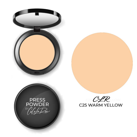 CLR Finishing and Setting Powder, Translucent Powder for Texture-less Surface, Pore Minimizing Makeup Powder, Stay Matte Pressed Powder