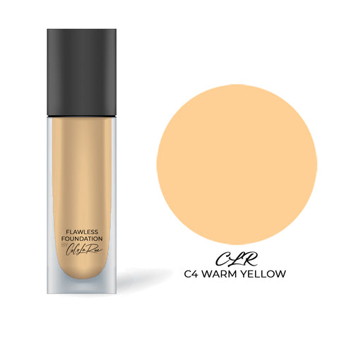 CLR Full Coverage Liquid Foundation for Flawless Skin, Lightweight and Long Wear Makeup Foundation, Expert’s Foundation for Everyday Makeup
