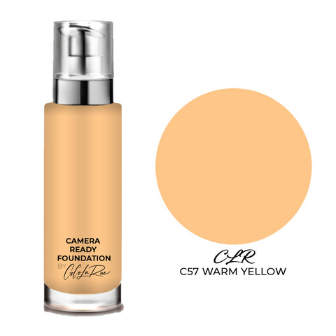 Camera Ready Hi-Def Foundation. Flawless Coverage Oil Free Liquid Foundation Full Coverage for Home Office, Parties,TV Film and Images