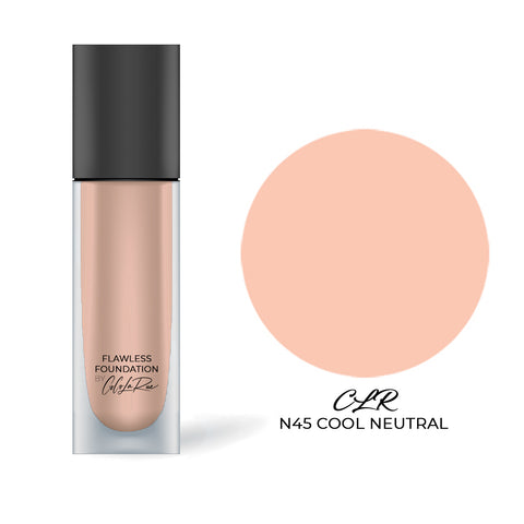 CLR Full Coverage Liquid Foundation for Flawless Skin, Lightweight and Long Wear Makeup Foundation, Expert’s Foundation for Everyday Makeup