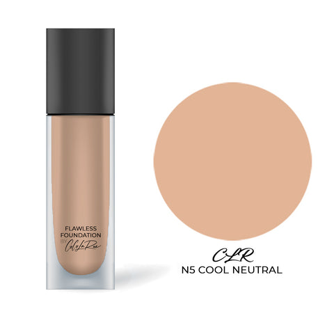 CLR Full Coverage Liquid Foundation for Flawless Skin, Lightweight and Long Wear Makeup Foundation, Expert’s Foundation for Everyday Makeup