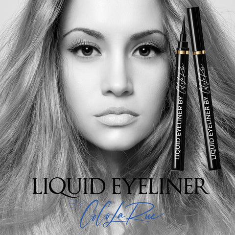 Epic Eyeliner for Women, Dark Black Smudge-Proof Eyeliner Amazing Eyeliner Get Sharp Precise Line for Smokey Eye Look Result-Blk Eyeliner